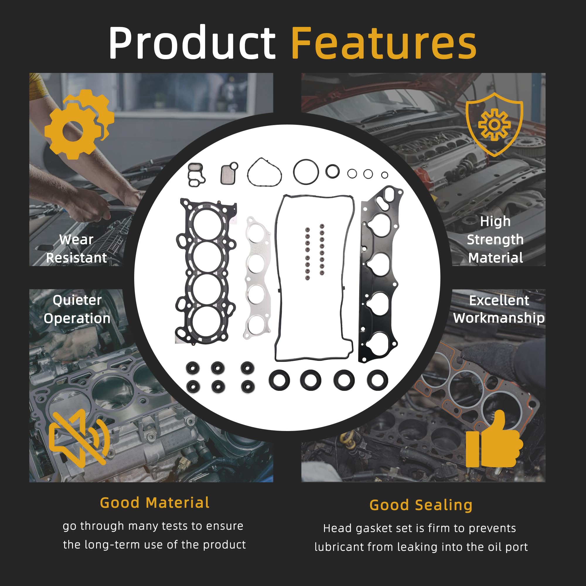 けぐ Amazon.com: JAVOUKA MLS Cylinder Head Gasket Set HGS228 for